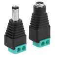 thumbnail image 3 of FAGINEY Male/Female Power DC Jack, Press Type Wiring 5.5x2.1mm DC Power Connector For LED Lights For Cameras, 3 of 8