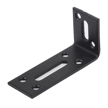 Lefu 1pcs Heavy Duty Industrial L Shape Adjustable Corner Shelf Brackets