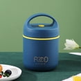 thumbnail image 4 of Boîte à Lunch Moderne Simple Boîte à Lunch Moderne Simple Boîte à Lunch Bleue 304 Acier Inoxydable Mini Tasse de Déjeuner Scellée Poignée Isolation Portable Extérieur Lait Tasse Pratique Soupe Conserve Tasse Bento Boîte pour Jeune, 4 of 4