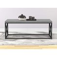 thumbnail image 3 of Safdie & Co. Coffee Table 48"L Cement, 3 of 5