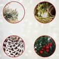 thumbnail image 4 of KER Floral Arrangement For Holiday Elegant Faux For Centerpiece Decorative Indoor And Outdoor Festive For Home And Events, 4 of 7