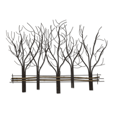 Bouclair Black Metal Branches Wall Art 29.75 X 21.75 in (75.56 X 55.24 cm)