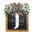 thumbnail image 1 of RXIRUCGD Last Name Year Round Front Door Wreath Decorative Hanging Plaques In Front Of The Door, 1 of 1