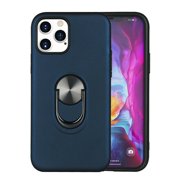 EGNMCR For 12 Pro Max Case Skin TPU Cover With 360° Finger Ring Stand phone ca-se