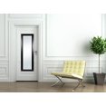 thumbnail image 2 of Hometrends Sequoia Door Mirror, Black, Full length Mirror, Home Decor, 14x48in, 2 of 5