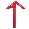 thumbnail image 2 of 45/90 Degree Right Ruler Spindle Lathe Metal Turning Woodworking Aluminum Alloy Scribe Square Measuring Tool Carpenter Accessory  for Metal Workers and DIY Enthusiasts, 2 of 7