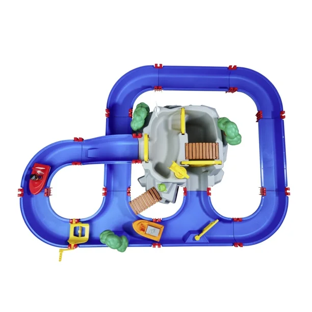 AquaPlay Mountain Lake Water Play Set – 70 Piece Interactive Canal