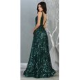 thumbnail image 2 of Sequined Formal Prom Gown And Plus Size, 2 of 4