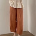 thumbnail image 4 of LOVZFMLL Combinaison pour Femme, Imprimée d'Été Sans Manches, Dos Nu, Ample, Longue, Orange, G, 4 of 4