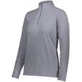 thumbnail image 1 of Augusta Sportswear Femmes Standard Micro-Lite Polaire 1/4 Zip Pull, Graphite, Moyen, 1 of 1