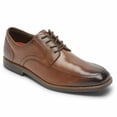 thumbnail image 1 of Rockport Men SLAYTER APRON TOE NEW BROWN/GLASS SHOE, 1 of 3