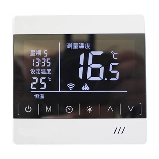 Tuya WiFi Smart Thermostat Temperature Controller Water Floor Heating Electric Floor Heating Wall-hung Boiler LCD Temperature Control Panel ,Easily DIY