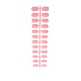 thumbnail image 1 of 1 Set Glue on Nails Medium Length Files Stick Decorative DIY Manicure Full Cover Wraps Art Decals Artificial Beauty Tool Manicure Kit Decorations 11, 1 of 6