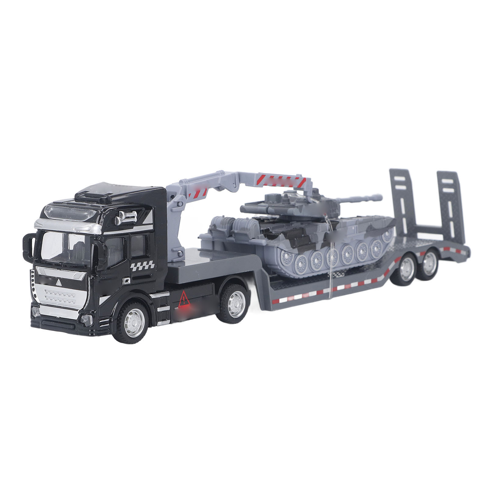 XYCCA Remorque à Plateau Jouet Simulation Détachable de Collection Remorque Militaire Modèle de Char pour Garçons Gris-081901