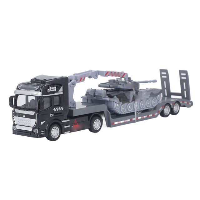 XYCCA Remorque Plate Jouet Simulation Détachable Modèle de Char Militaire pour Garçons Gris-081901