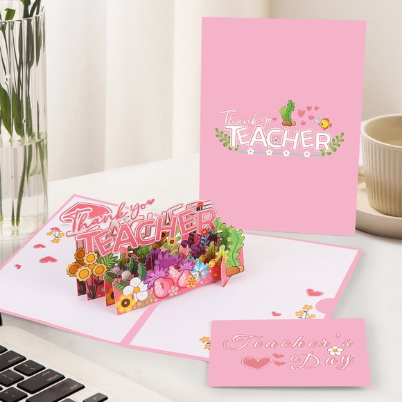 Birdeem Thank You Cards, Thank You Gifts, Lasers Cut Greeting Card Thank You Card Teachers Day Greeting Card Teachers Week Card, Gift Card Thank You, Thank You Teacher Gifts, Teacher Thank You Card