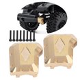 thumbnail image 3 of RC Brass Axle Cover, RC Brass Axle Cover for TraxxasTRX4 Counterweight RC Brass Rear Axle  for TRX4 for, 3 of 8
