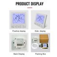 thumbnail image 3 of Riwcyla Smart Thermostat for Home Programmable Temperature Control IP20 Protection 24H Timed On/Off Digital Thermostat for 16A Electric Underfloor Heating, 3 of 6