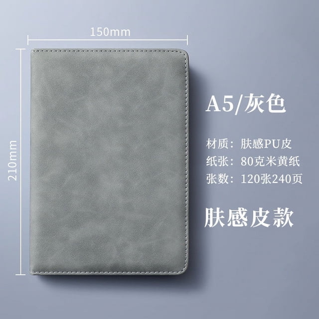 LSLJS Laptop Business Office Magnetic Notepad A5 Laptop No Deduction Diary Notebook