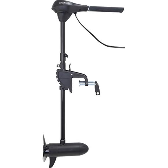 MotorGuide 940100160 R3 Freshwater Transom Mount Trolling Motor — Hand-Operated — 36-Inch Shaft, 40-Pound Peak Thrust