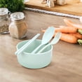 thumbnail image 4 of Complete 4-Piece Tableware Set with Bowl, Spoon, Fork & Chopsticks – Dishwasher Safe for Easy Cleanup, 4 of 5