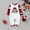 Red, variant on EGNMCR Christmas Pajamas for Family, Classic Plaid Xmas Sleepwear for Christmas Parent-Child Outfit Fashionable Christmas Print Family European And Pajamas Parent-child Suit Baby Women Blouse pants
