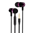 thumbnail image 2 of Electronics Earbuds Wired With Microphone Noise Isolating In-Ear Headphones Powerful Heavy High Definition Earphones Compatible 3.5mm, 2 of 4