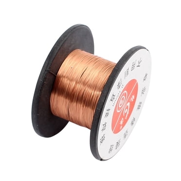 Uxcell 0.1mm Diameter Copper Soldering Solder Enamelled Repair Reel Wire 10 Meters