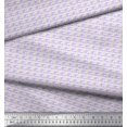 thumbnail image 3 of Soimoi Polyester Crepe Fabric Geometric Cube Shirting Print Fabric by Yard 42 Inch Wide, 3 of 3