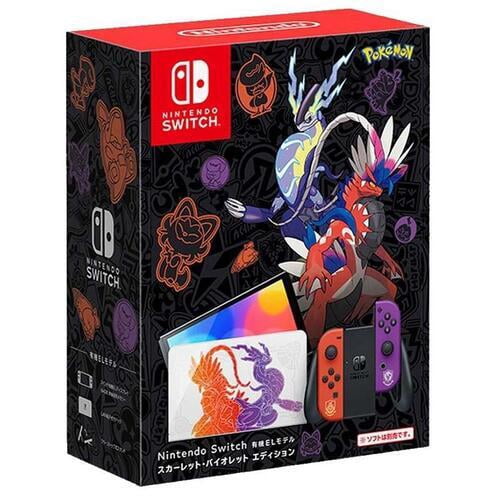 OPEN BOX - LIKE NEW- Nintendo Switch – OLED Model – Pokémon Scarlet & Violet Edition Brand