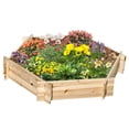 thumbnail image 1 of Outsunny Screwless Raised Garden Bed Hexagon Planter Box for Vegetables, 1 of 10