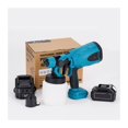 thumbnail image 2 of Brush Motor Rechargeable Electric Spray Gun Paint Sprayer Furniture Steel Coating Airbrush Compatible For 18V Battery ,Durable Build, 2 of 6