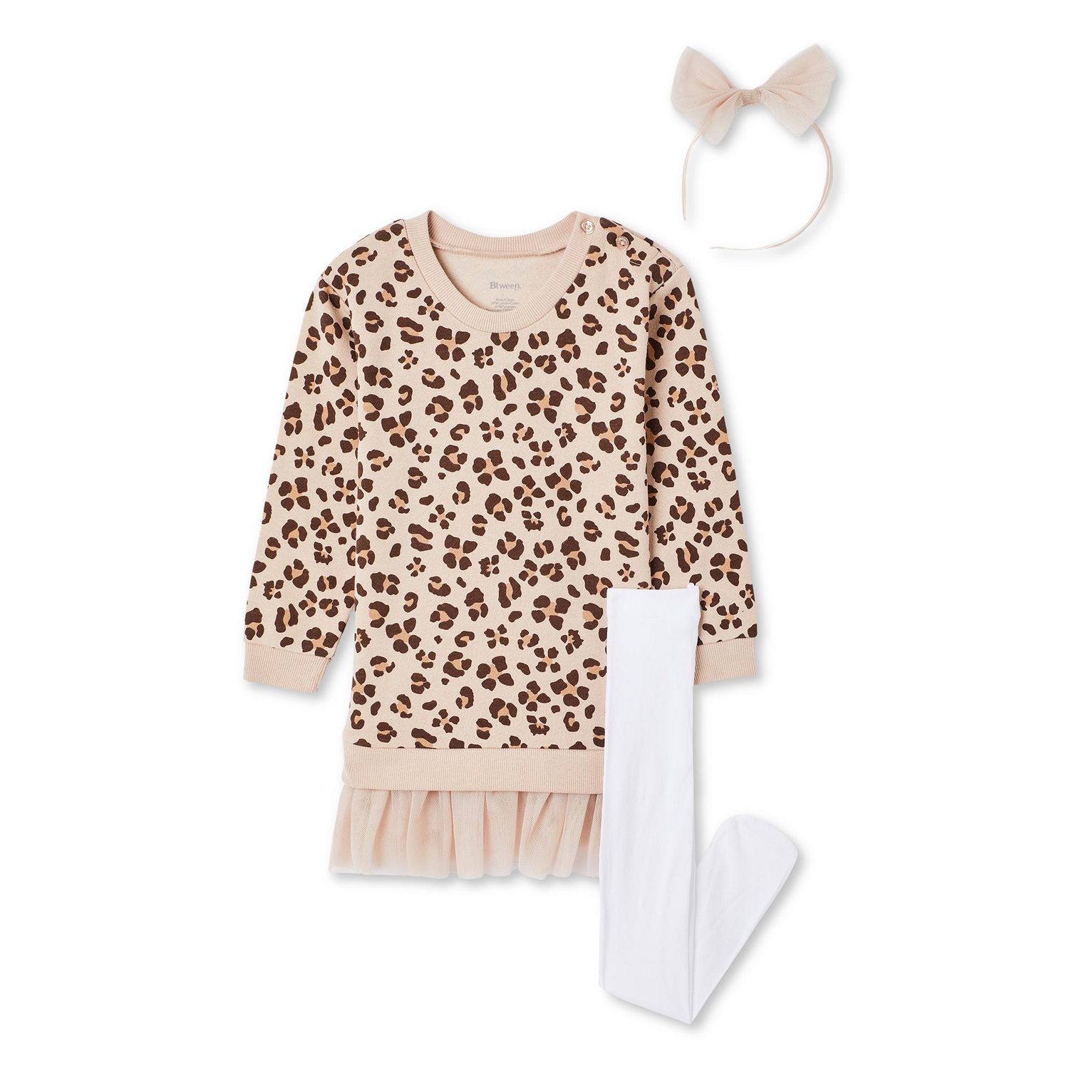 Ensemble 3 pièces avec robe en molleton Btween pour petites filles