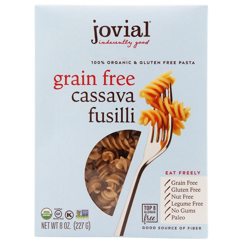 Jovial Foods - Organic Grain Free Cassava Fusilli - 8 oz.