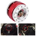 thumbnail image 3 of Steering Wheel Hub,  Universal Aluminum Alloy Racing Car Steering Wheel Quick Release Hub Adapter  Kit, 3 of 8