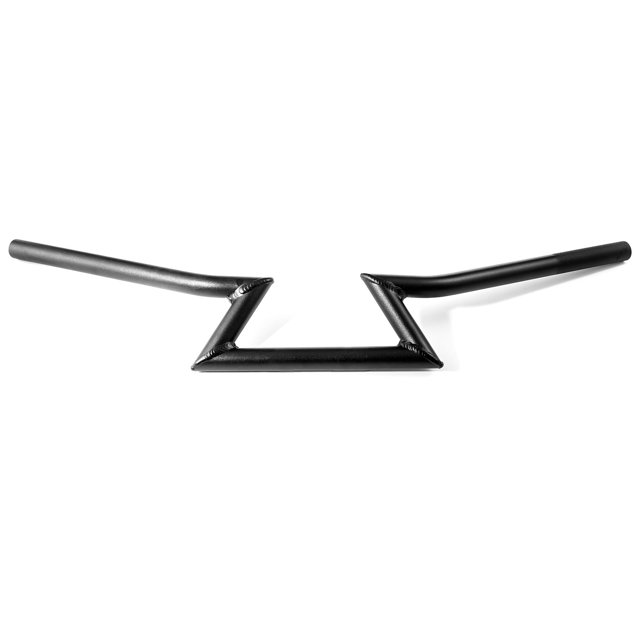 Krator Moto 7/8" Guidon Zed Bar Noir Compatible avec Cafe Racers Cruisers Harleys TL TL1000R TL000S R S