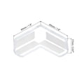 thumbnail image 3 of Protecteur de Coin de Table en Verre pour Bureau, Pare-Chocs, Protection de Coussin, Lot de 16, 3 of 7