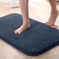 thumbnail image 1 of Plush Bathroom Mat with Non-Slip Backing for Kitchen Entryway Indoor Use 1-Piece, 1 of 8