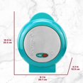 thumbnail image 4 of Holstein Housewares Machine à Omelette, Sarcelle/acier Inoxydable, 4 of 5