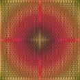thumbnail image 1 of Ahgly Company Machine Washable Indoor Square Transitional Red Area Rugs, 5' Square, 1 of 7