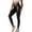 Black, variant on Bmisegm Women's Fashion Leisure Sexy Nightclub High Waist Solid Color Slim Fit PU Leather Pants Imitation Leather Autumn and Winter Leggings Yoga Pants 2024 Black L