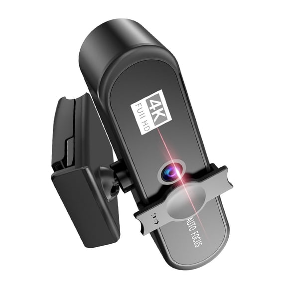 transemion 4K High Definition Webcam Autofocus Live Webcam USB Free Drive with Mic Computer Camera type3