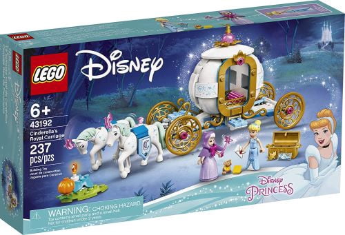 Lego Disney : Cinderella's Royal Carriage 237 Bricks 43192
