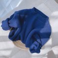thumbnail image 1 of Kmbangi Children's Sweater+Infant's Solid Pullover Striped Pit Bar Long Sleeve Top, 1 of 8