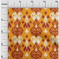thumbnail image 1 of oneOone Cotton Poplin Fabric Paisley Ikat Decor Fabric Printed BTY 42 Inch Wide, 1 of 4