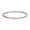 B, variant on 4mm Zirconia Tennis Bracelet Iced Out Chain Bracelets For Women Men