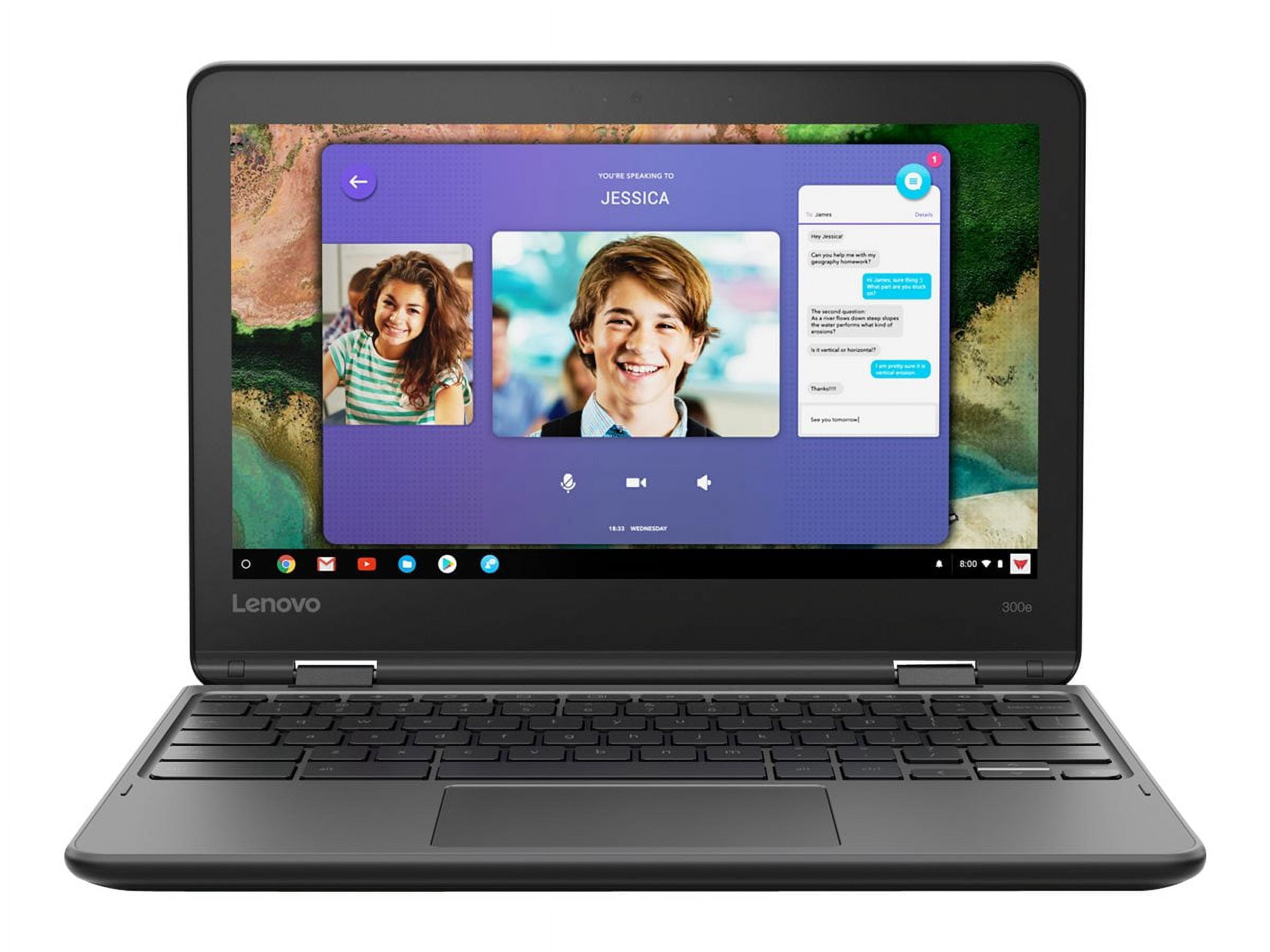 Lenovo 300e Chromebook (2nd Gen) AST 82CE - Flip design - AMD A4