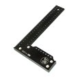 thumbnail image 2 of Carpenter Square Measuring Layout Tool Professional Marking Tool 90 Degree Ruler Black 250mm, 2 of 9