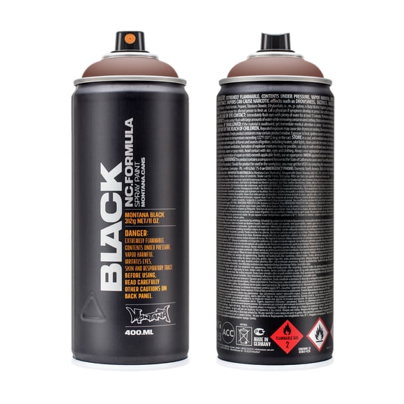 Montana Cans Black Spray Paint, 400Ml, Candy Bar