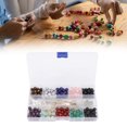 thumbnail image 4 of Gemstones Beads, Easy Carry Lava Rock Stone Beads Kit 8mm Diameter Multicolors With Elastic String For DIY Bracelet Jewelry Making, 4 of 8